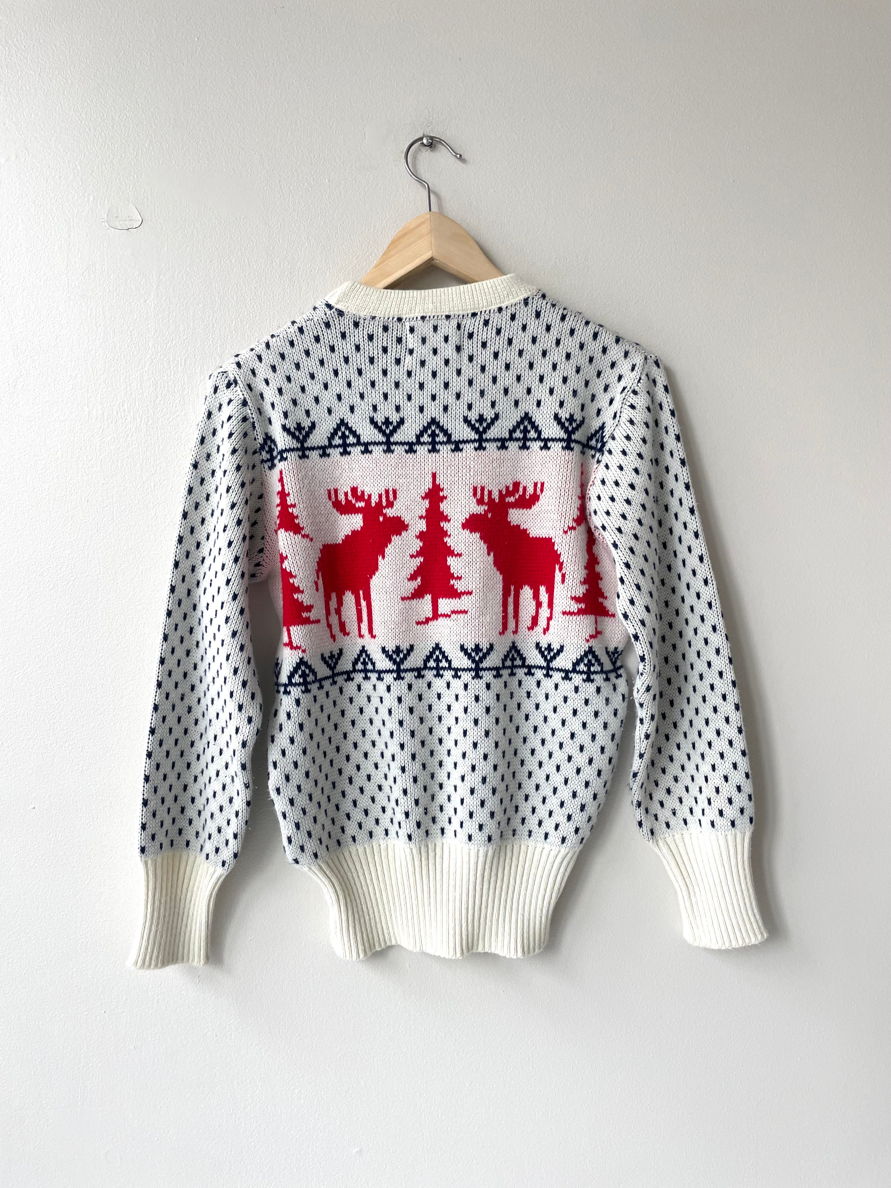 1950s Twin Elk Sweater