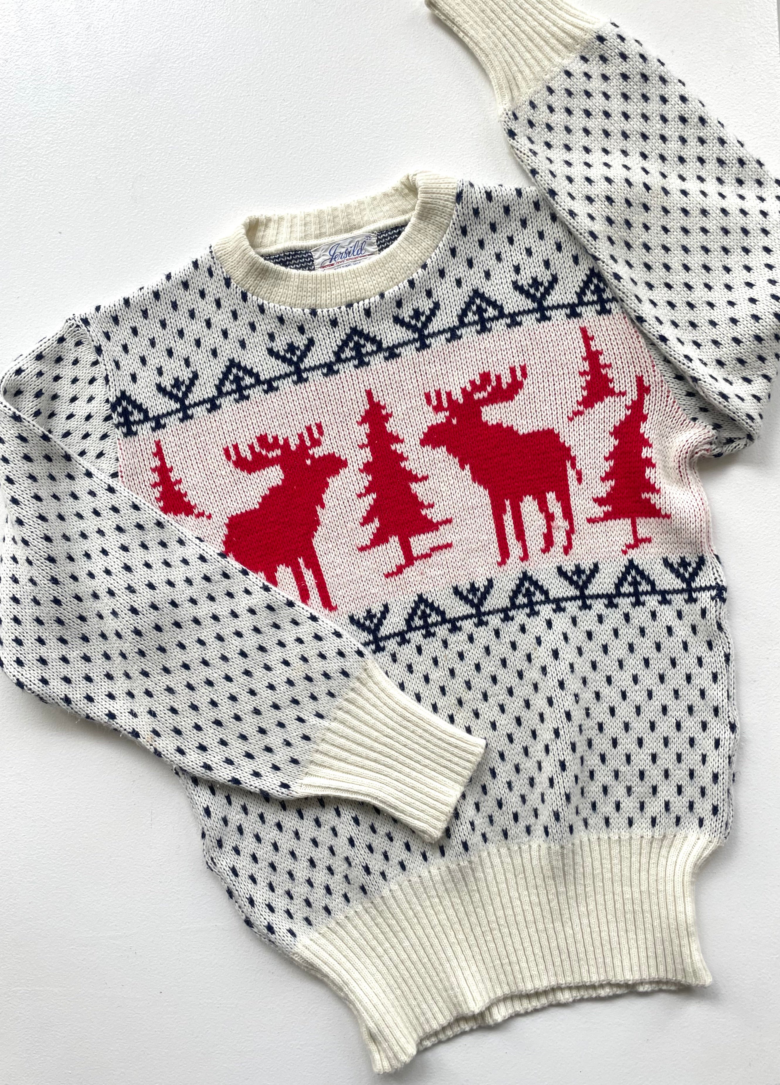 1950s Twin Elk Sweater