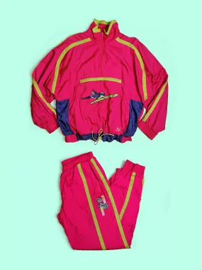 80's PUMA Tracksuit Pink Unisex, size L