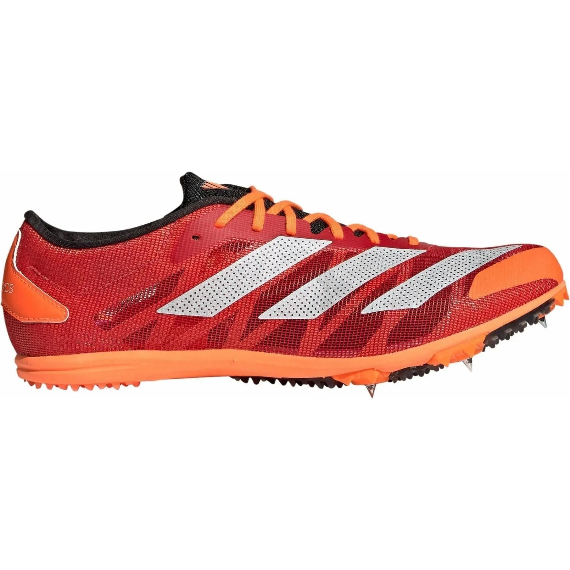 adidas Adizero XCS Cross Country Running Spikes - Red, Google SEO friendly words: adidas Adizero XCS Red Running Spikes.