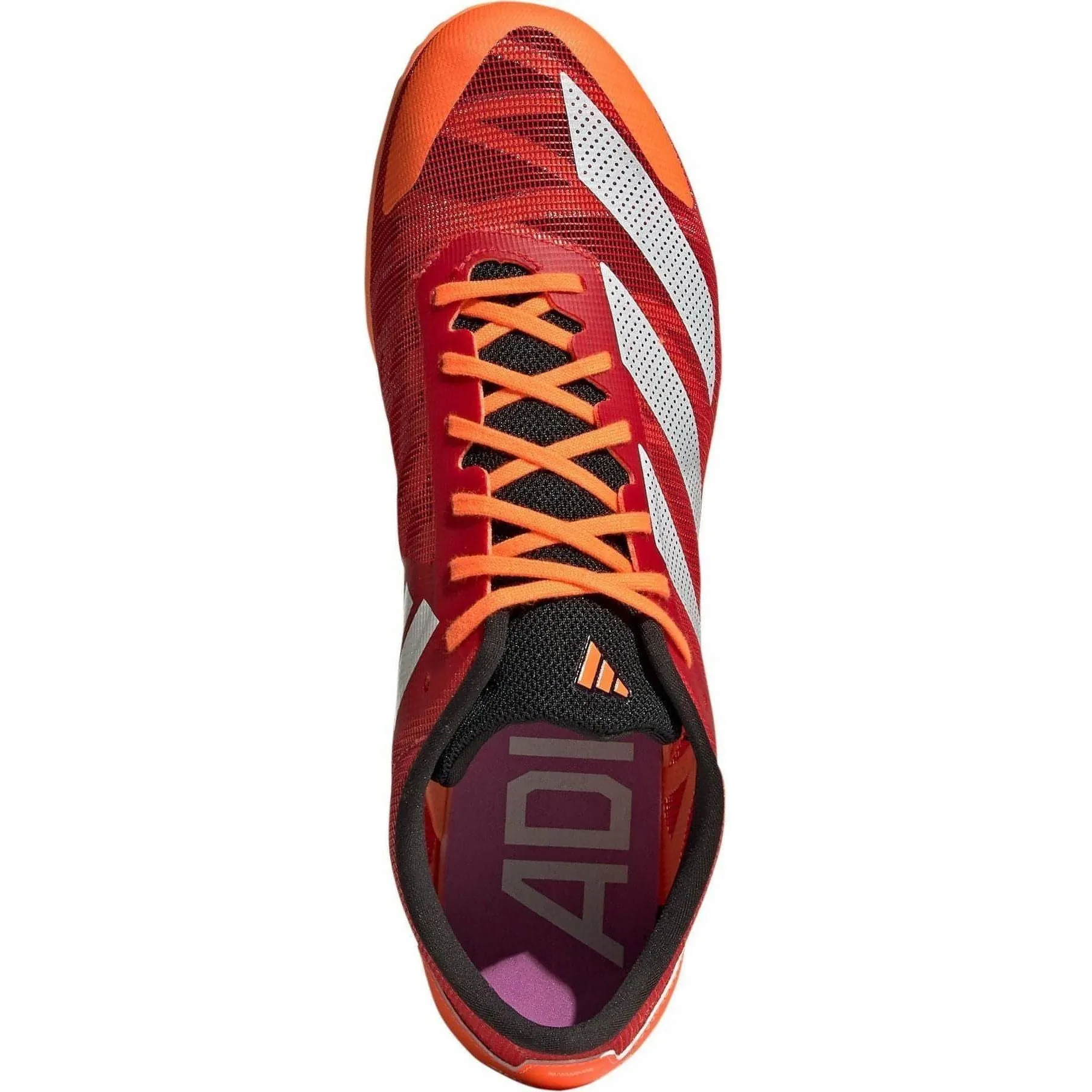 adidas Adizero XCS Cross Country Running Spikes - Red, Google SEO friendly words: adidas Adizero XCS Red Running Spikes.