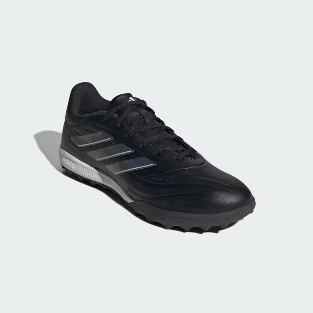 Adidas Copa Pure II League Turf Football Boots - Black/Carbon/Grey