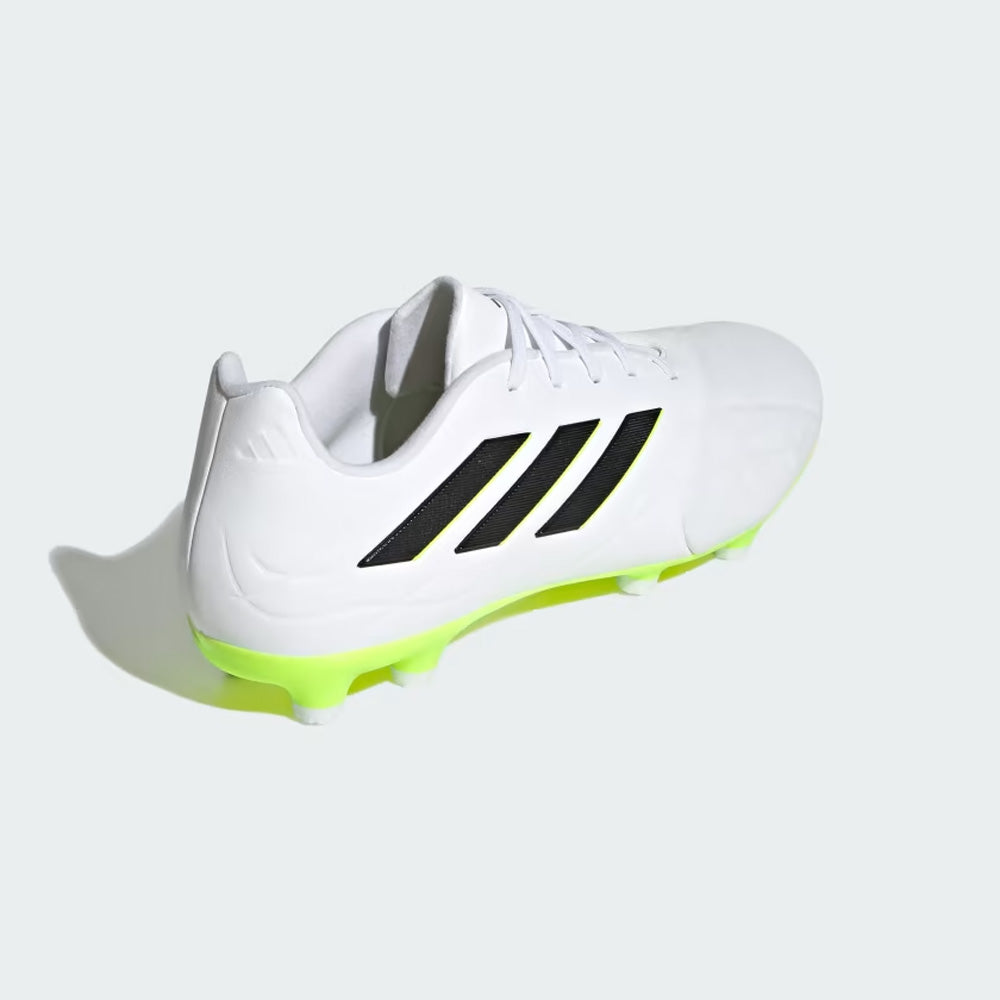 Adidas Copa Pure II.3 FG Football Boots White Black Lucid Lemon