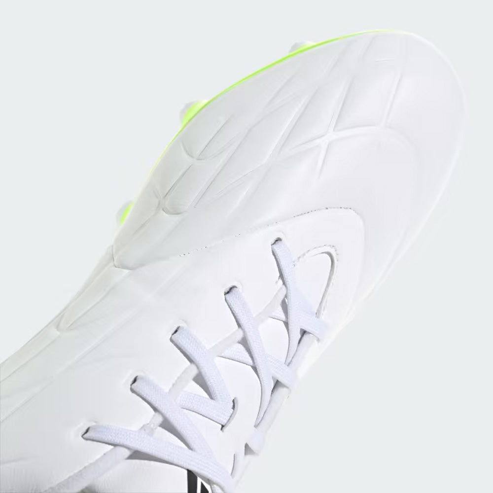 Adidas Copa Pure II.3 FG Football Boots White Black Lucid Lemon