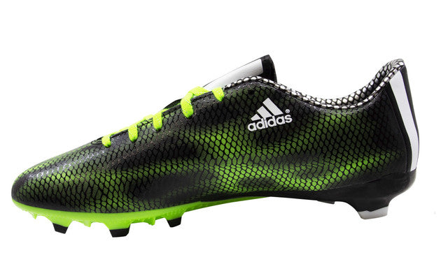 Adidas F10 FG Green/Black Soccer Cleats - Men