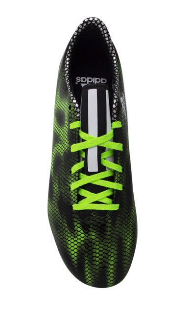 Adidas F10 FG Green/Black Soccer Cleats - Men