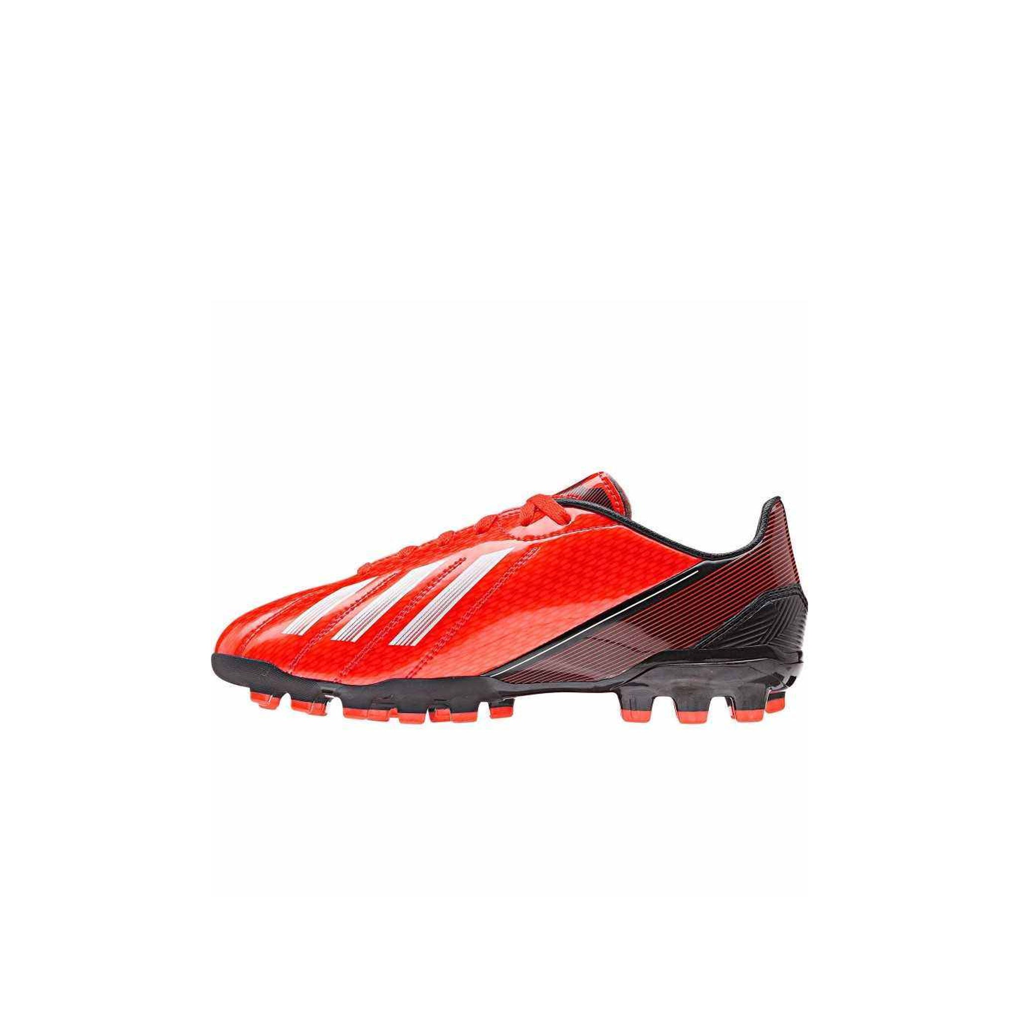 Adidas F10 Kids Football Boots Red Synthetic Lace-Up Q33866