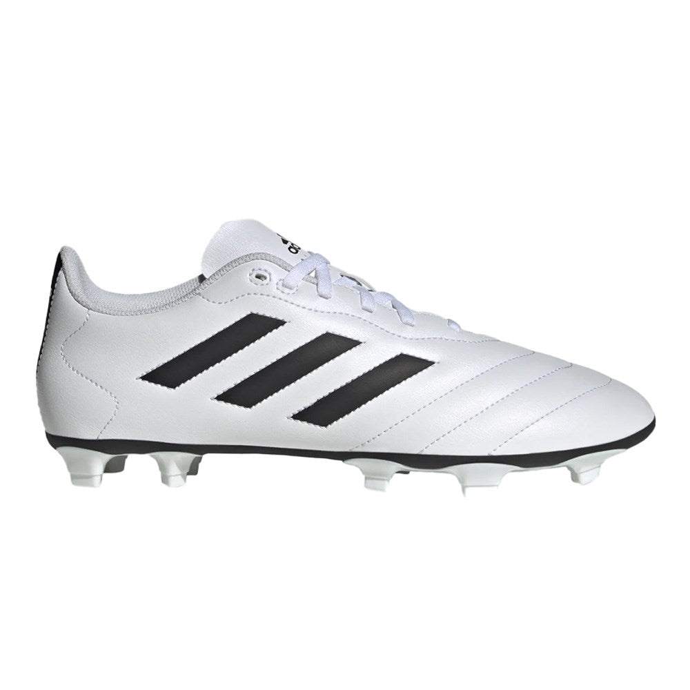 Adidas Goletto VIII FG Football Boots - White/Black/White