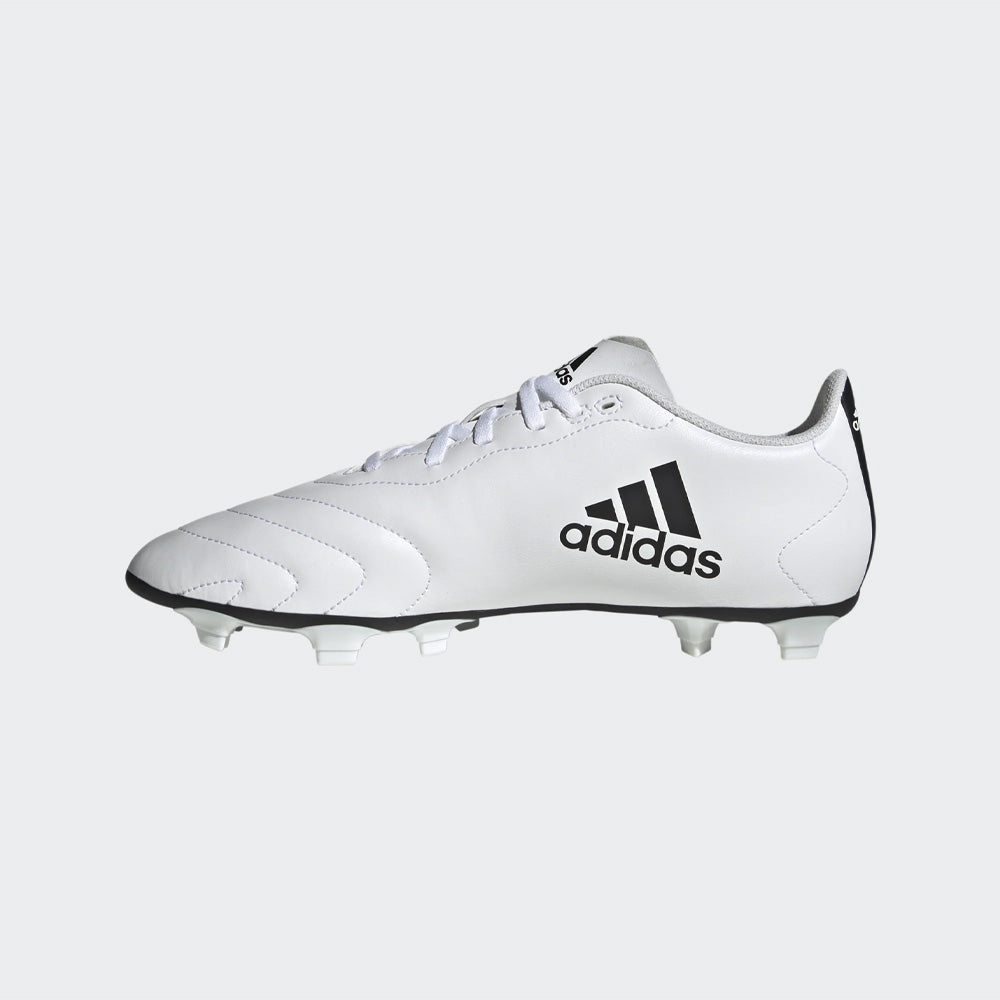 Adidas Goletto VIII FG Football Boots - White/Black/White