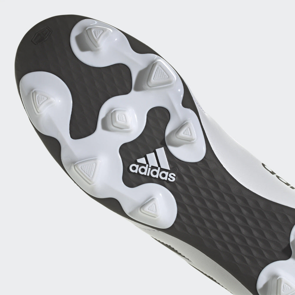 Adidas Goletto VIII FG Football Boots - White/Black/White