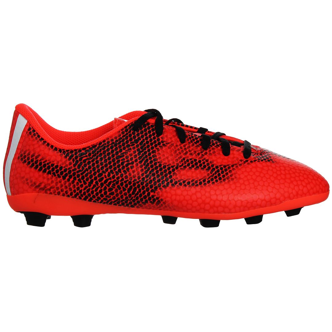 Adidas Kids Red Football Boots F5 FXG