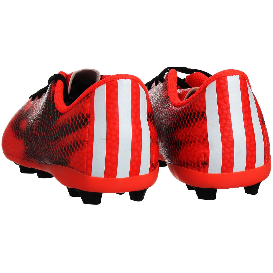 Adidas Kids Red Football Boots F5 FXG