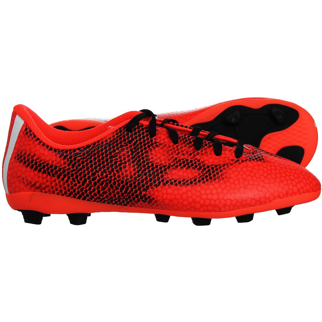 Adidas Kids Red Football Boots F5 FXG