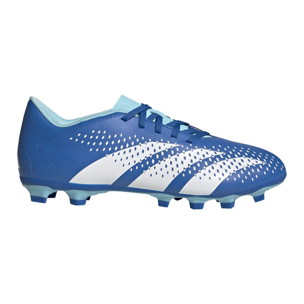 adidas Predator Accuracy.4 FxG Football Boots in Bright Royal, White, and Bliss Blue