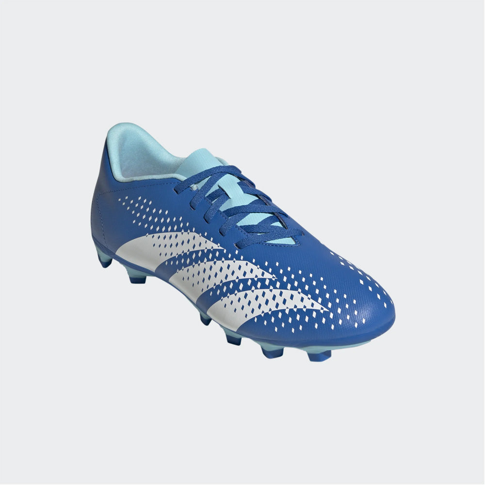 adidas Predator Accuracy.4 FxG Football Boots in Bright Royal, White, and Bliss Blue