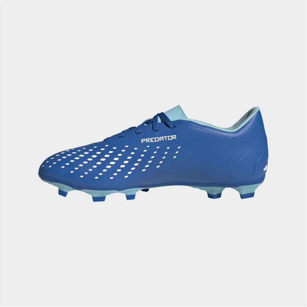 adidas Predator Accuracy.4 FxG Football Boots in Bright Royal, White, and Bliss Blue