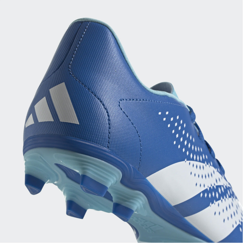 adidas Predator Accuracy.4 FxG Football Boots in Bright Royal, White, and Bliss Blue