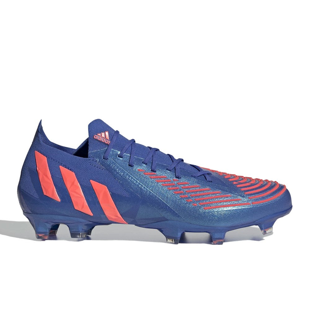 Adidas Predator Edge.1 Low FG Football Boots - Blue/Turbo