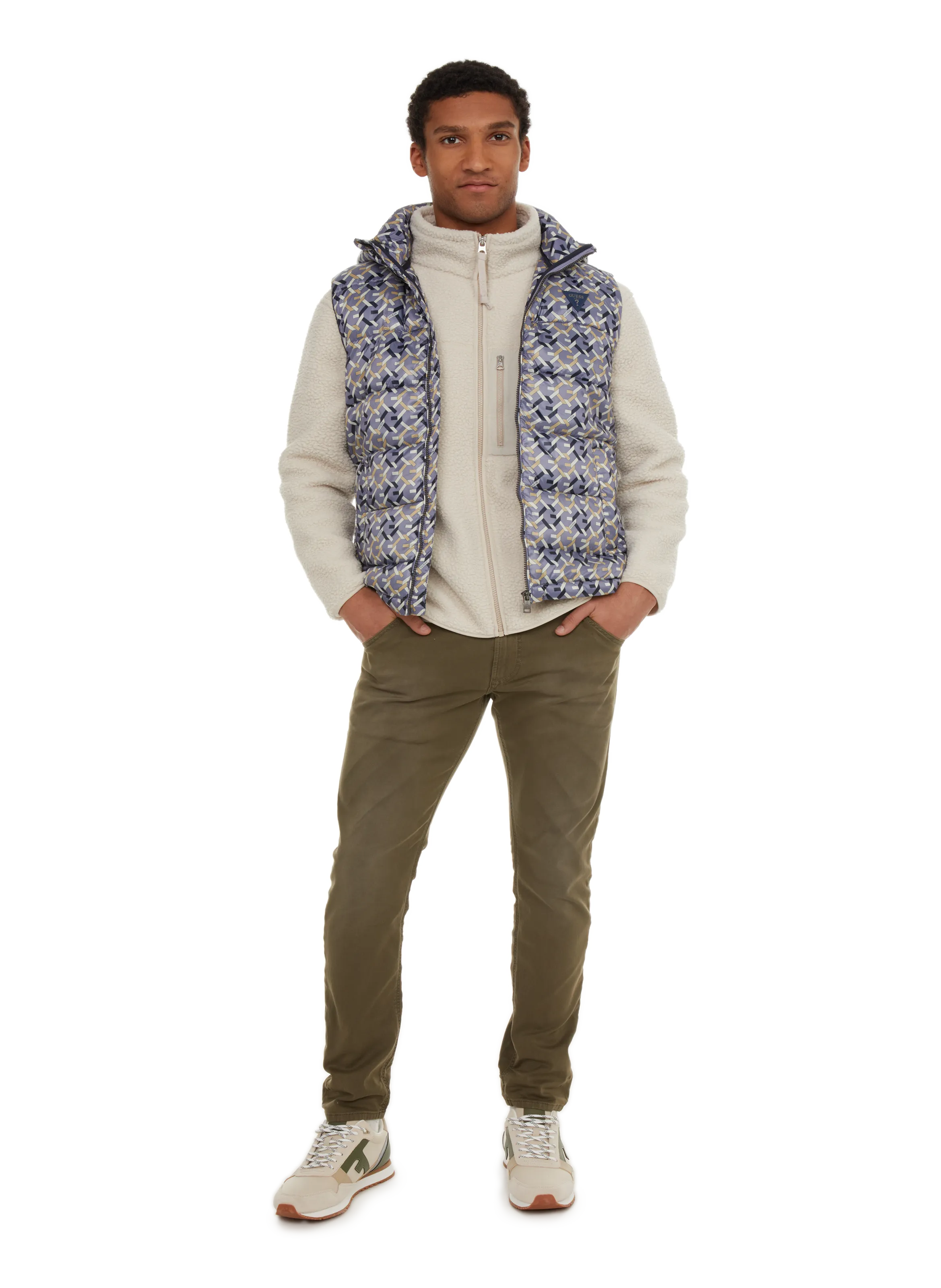 AIGLE  Sherpa fleece jacket - Beige