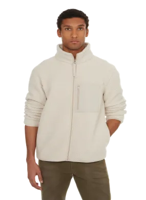 AIGLE  Sherpa fleece jacket - Beige