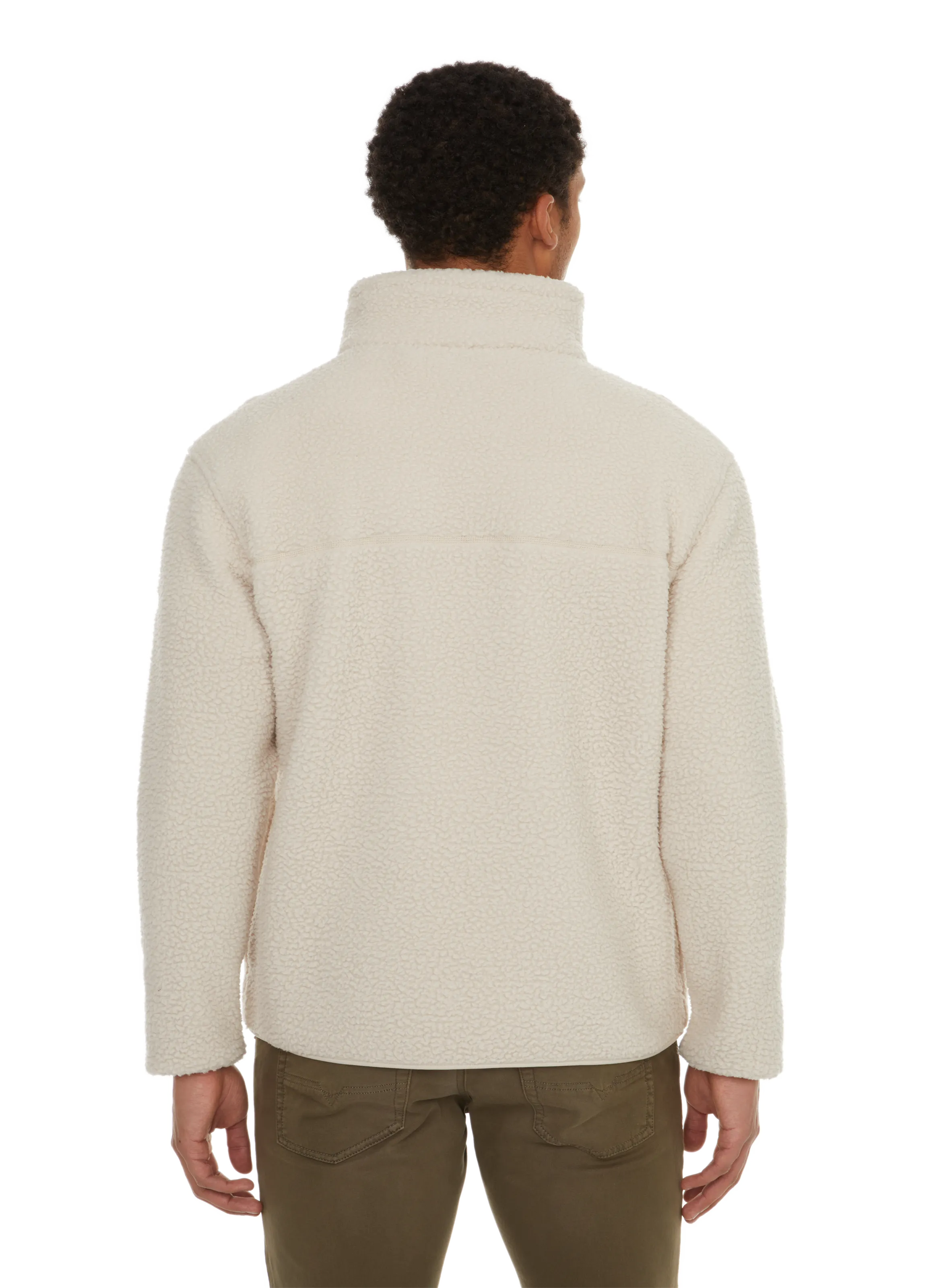 AIGLE  Sherpa fleece jacket - Beige