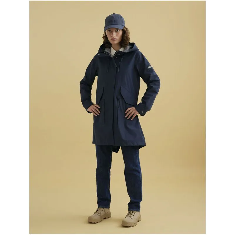 Aigle women's long Fishtail Gore-Tex parka