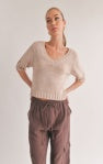 Alroa V-Neck Pullover Sweater