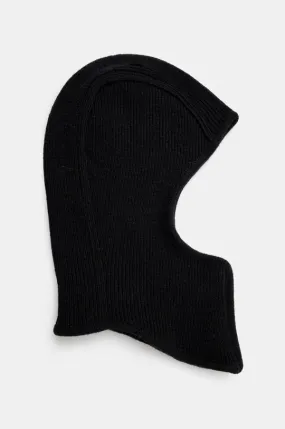 AMBUSH wool balaclava Rib Knit Balaclava black color BMLC002F24KNI0011000