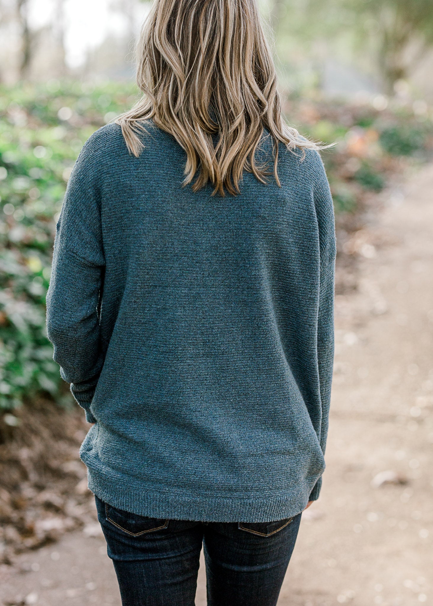 Antique Blue Sweater