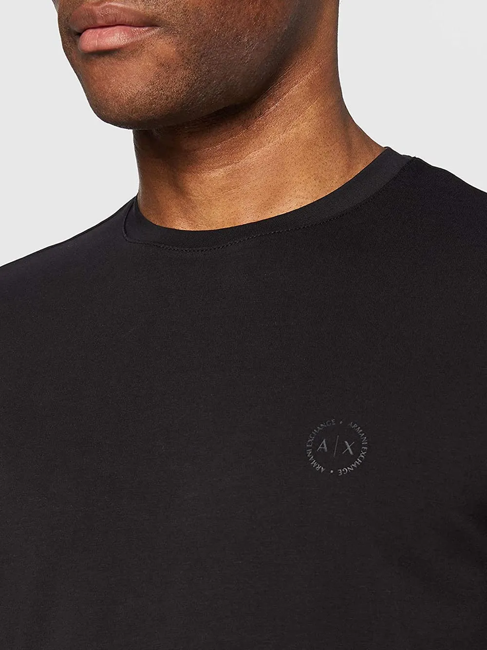 Armani Exchange black men's T-shirt