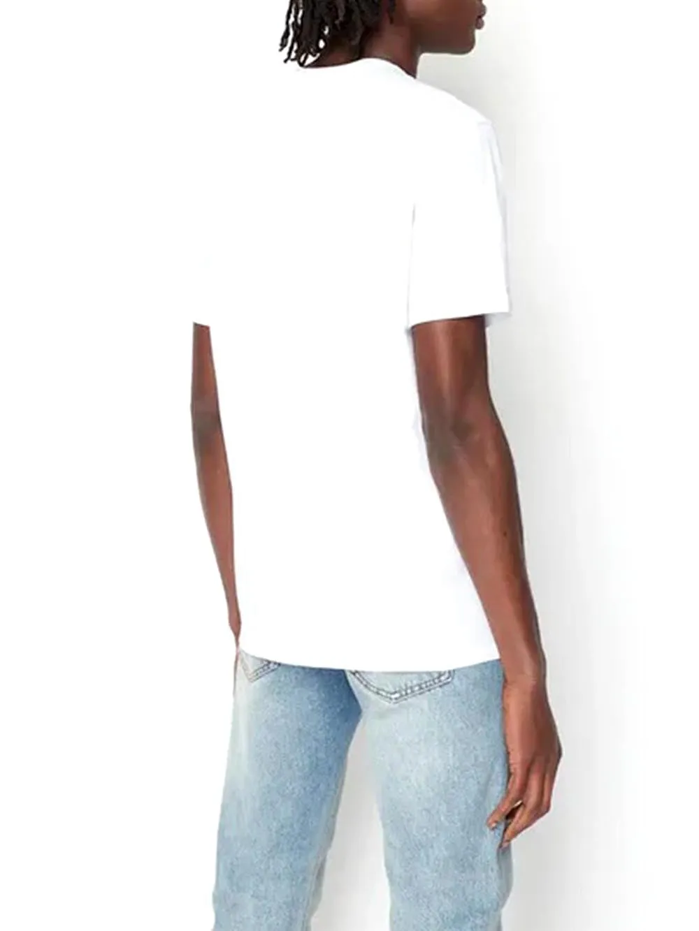 Armani Exchange men's graphic tee in white. Result: Armani Exchange T-shirt men white