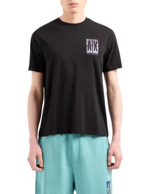 Armani Exchange Men's T-shirt 3dztju Zjh4z Black