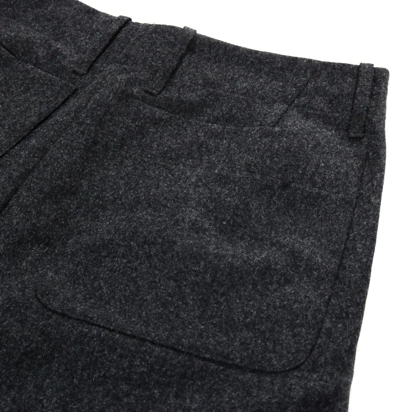 Arpenteur Fox Pants - Wool Flannel - Charcoal