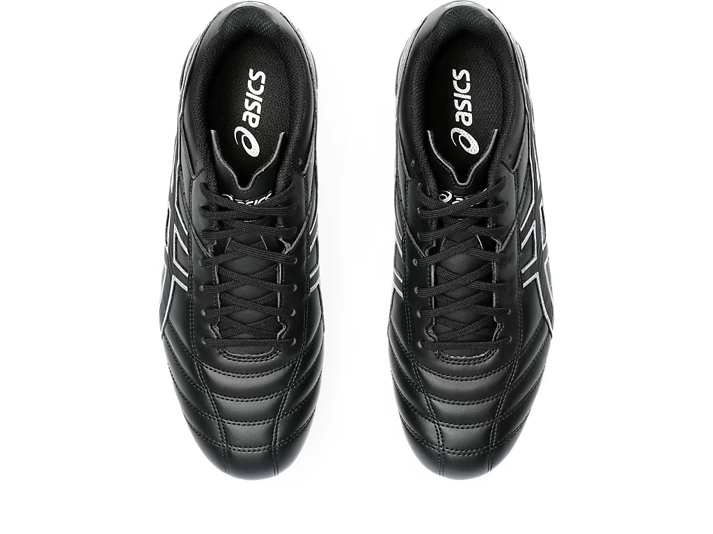 ASICS Black/White Football Boots - Men's Lethal Speed