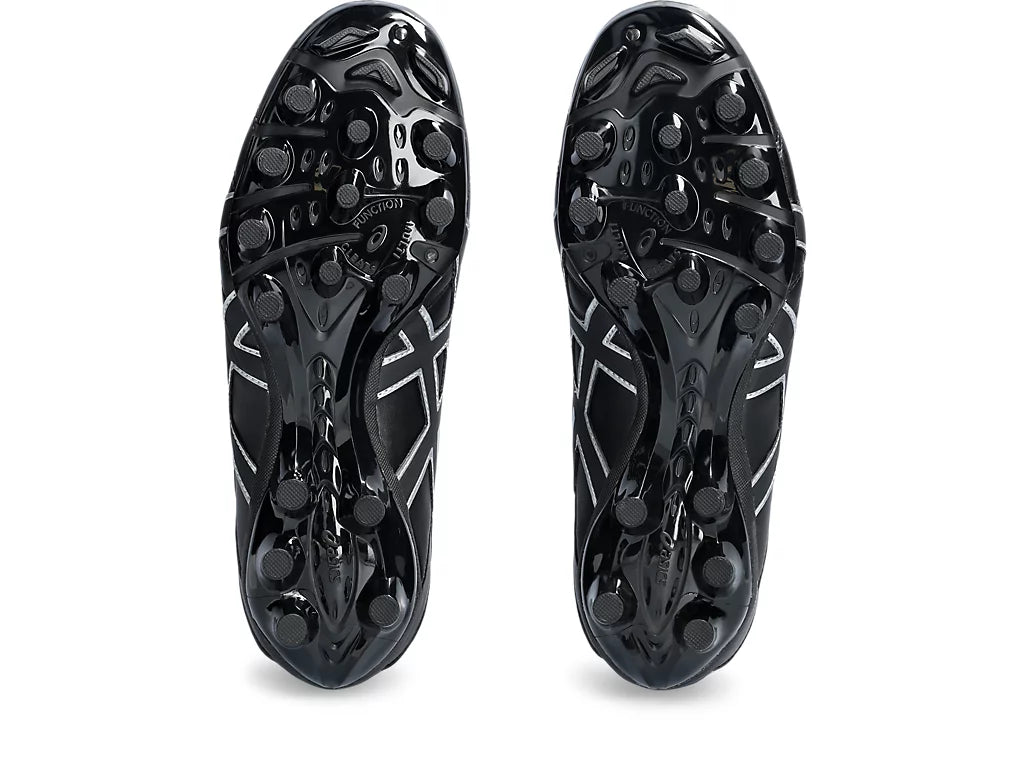 ASICS Black/White Football Boots - Men's Lethal Speed