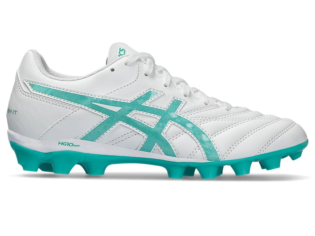 ASICS Lethal Flash Junior Football Boots - White/Green