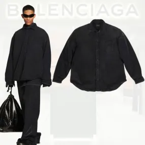 Balenciaga Black Padded Shirt - Shop Now