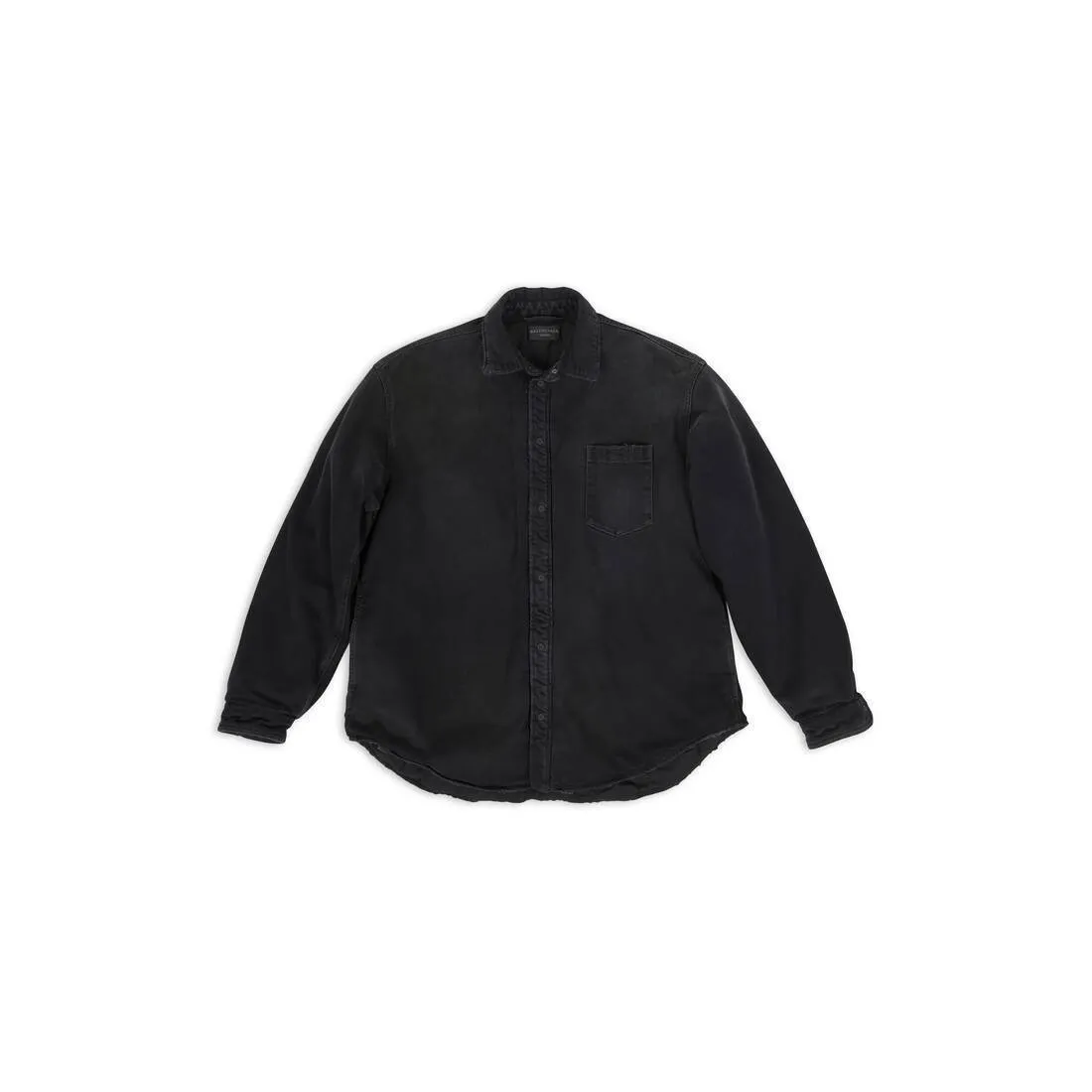 Balenciaga Black Padded Shirt - Shop Now