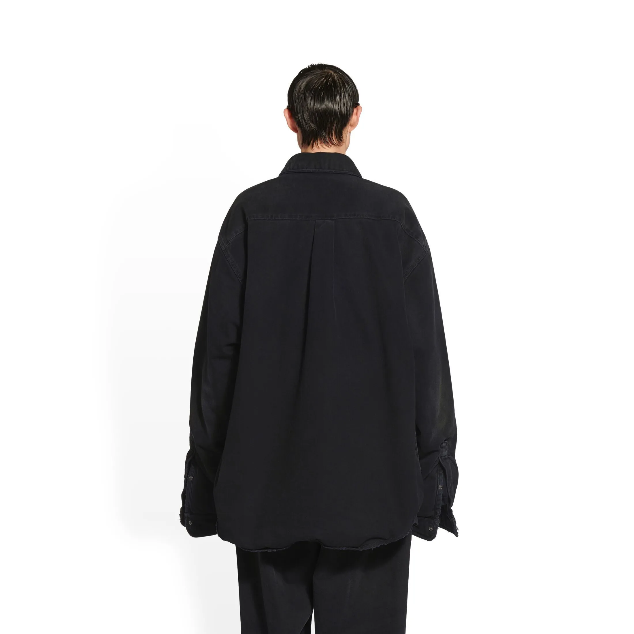 Balenciaga Black Padded Shirt - Shop Now