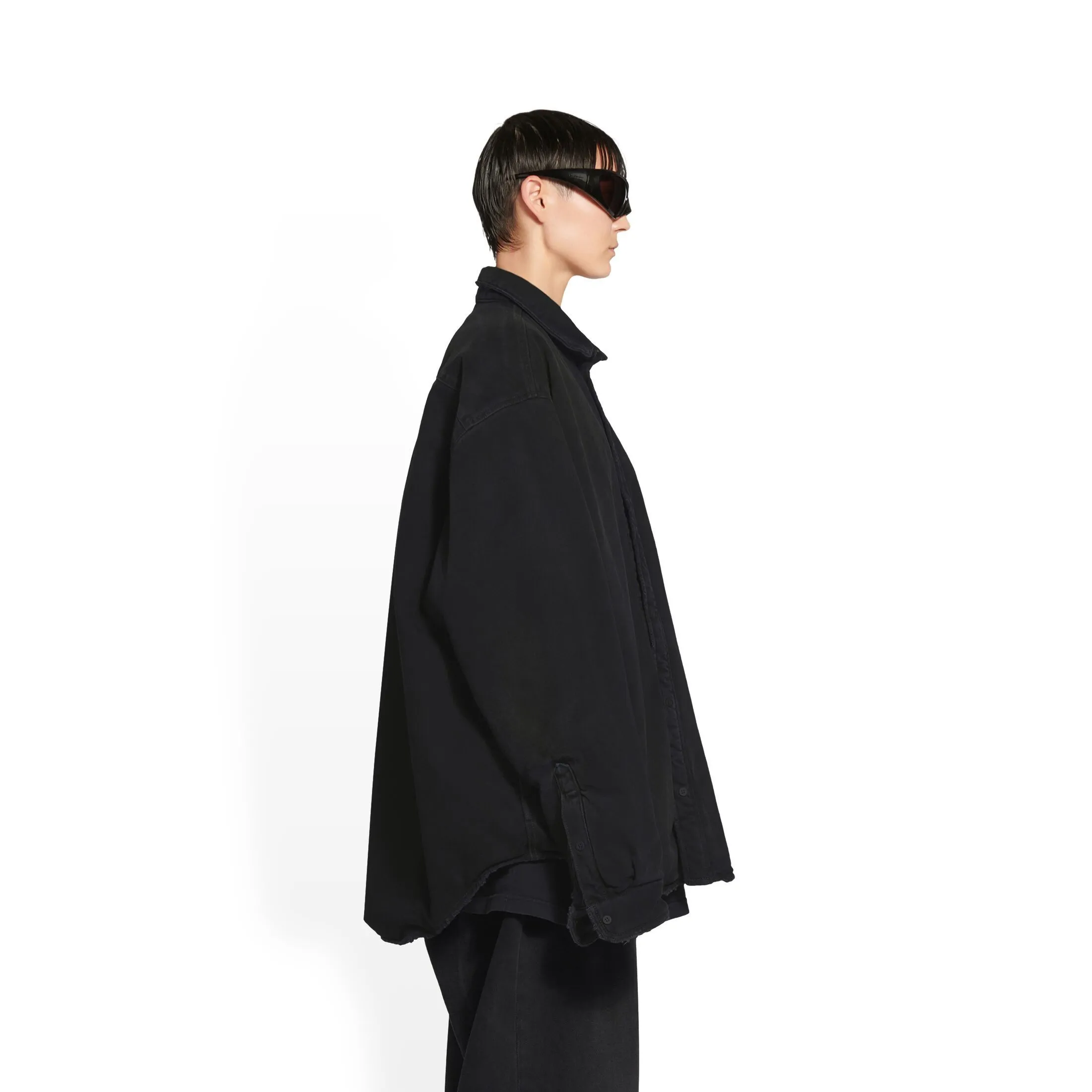 Balenciaga Black Padded Shirt - Shop Now