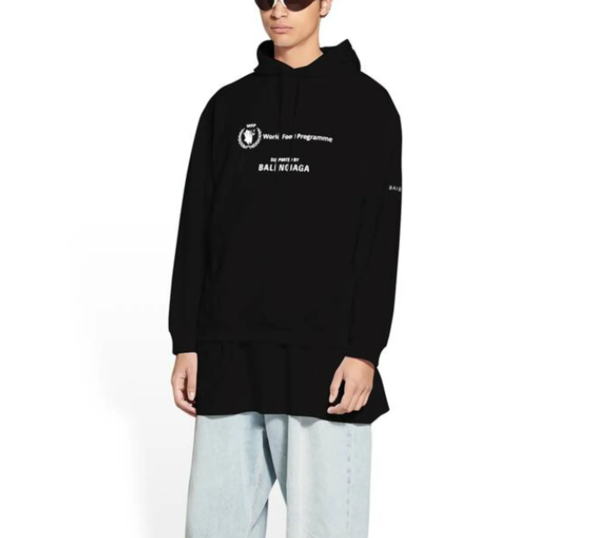 Balenciaga long sleeves plain cotton logo luxury