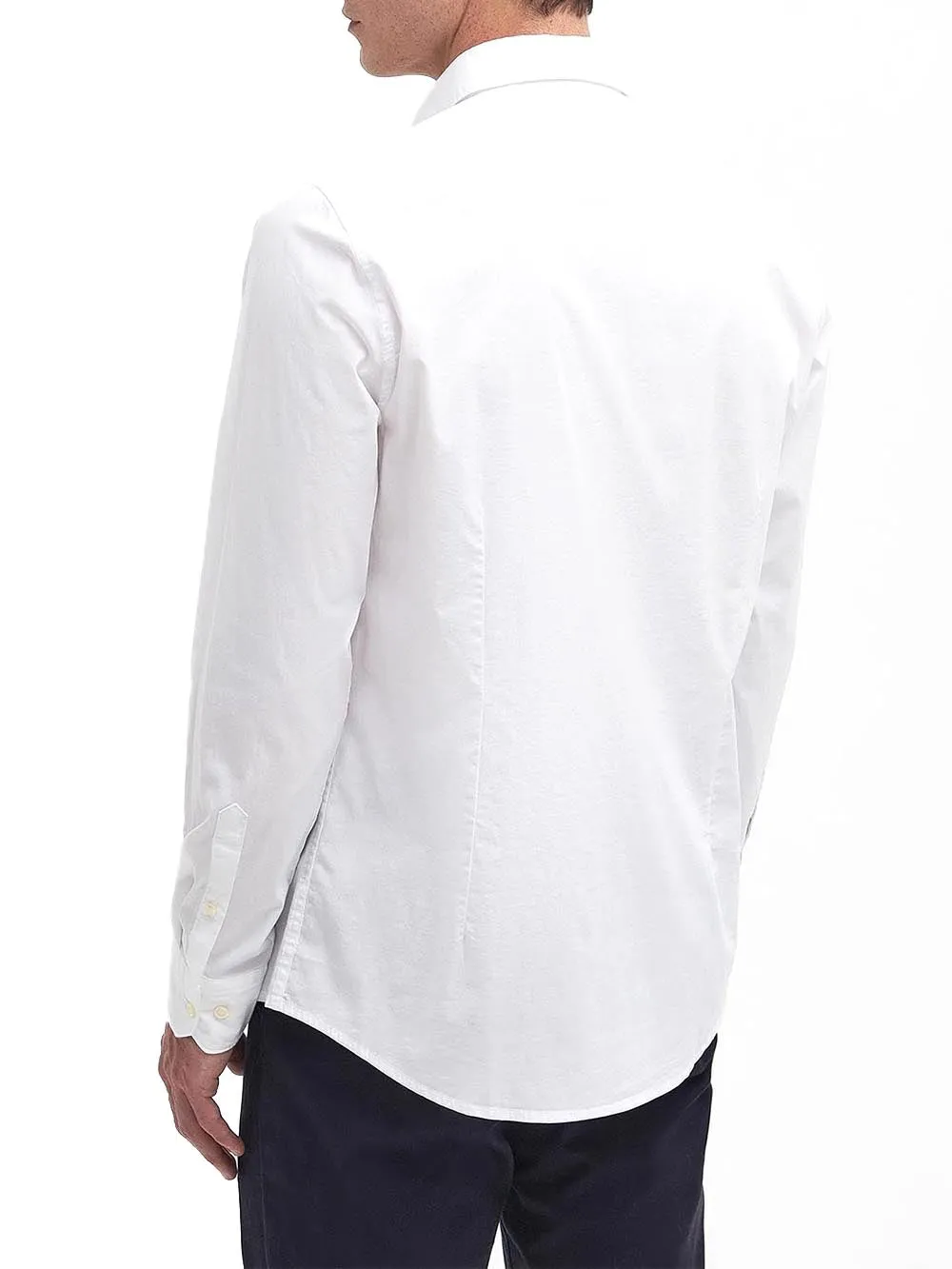 Barbour White Men's Shirt