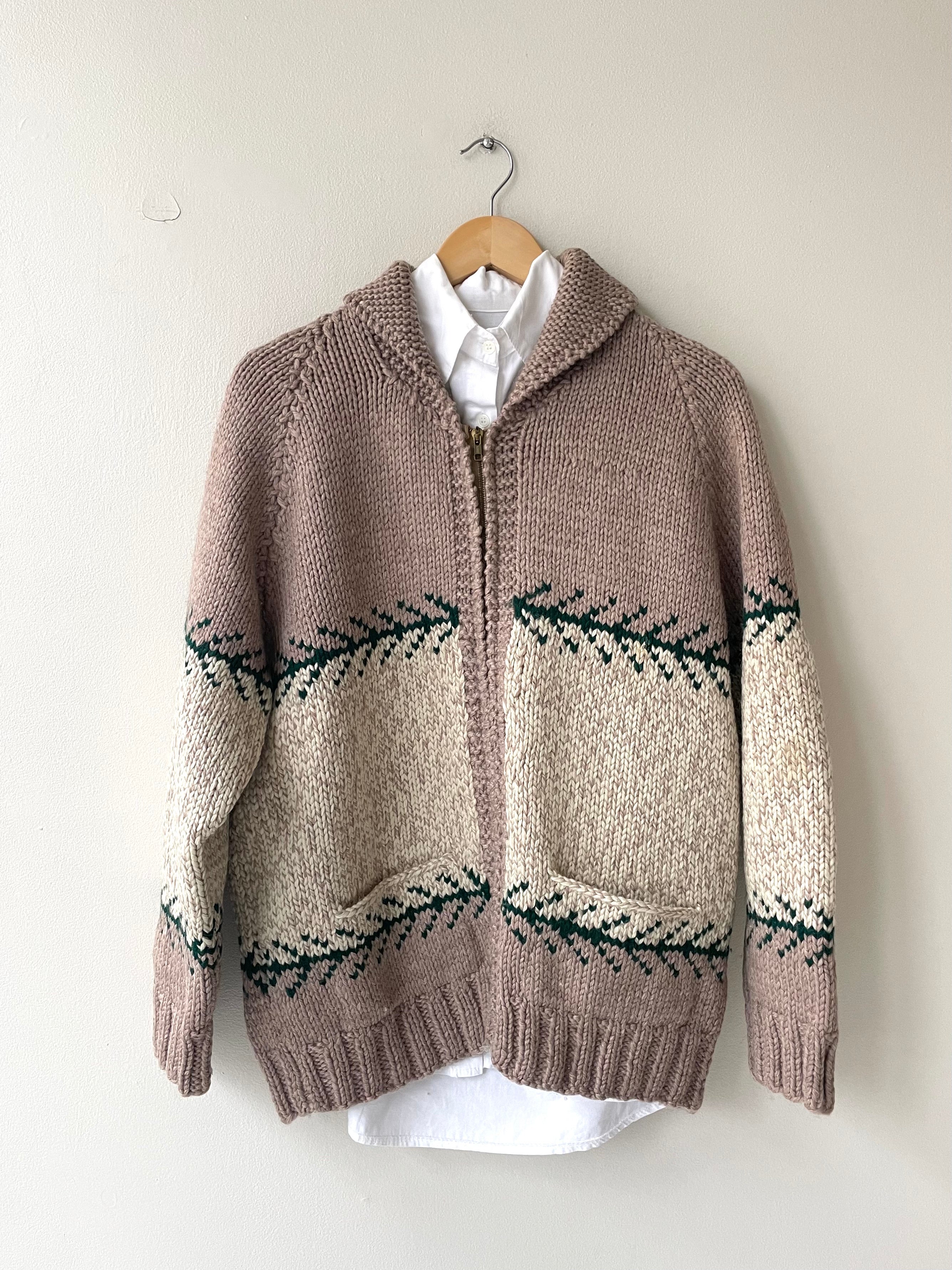 Barkthorn Wool Cowichan sweater | 1950s