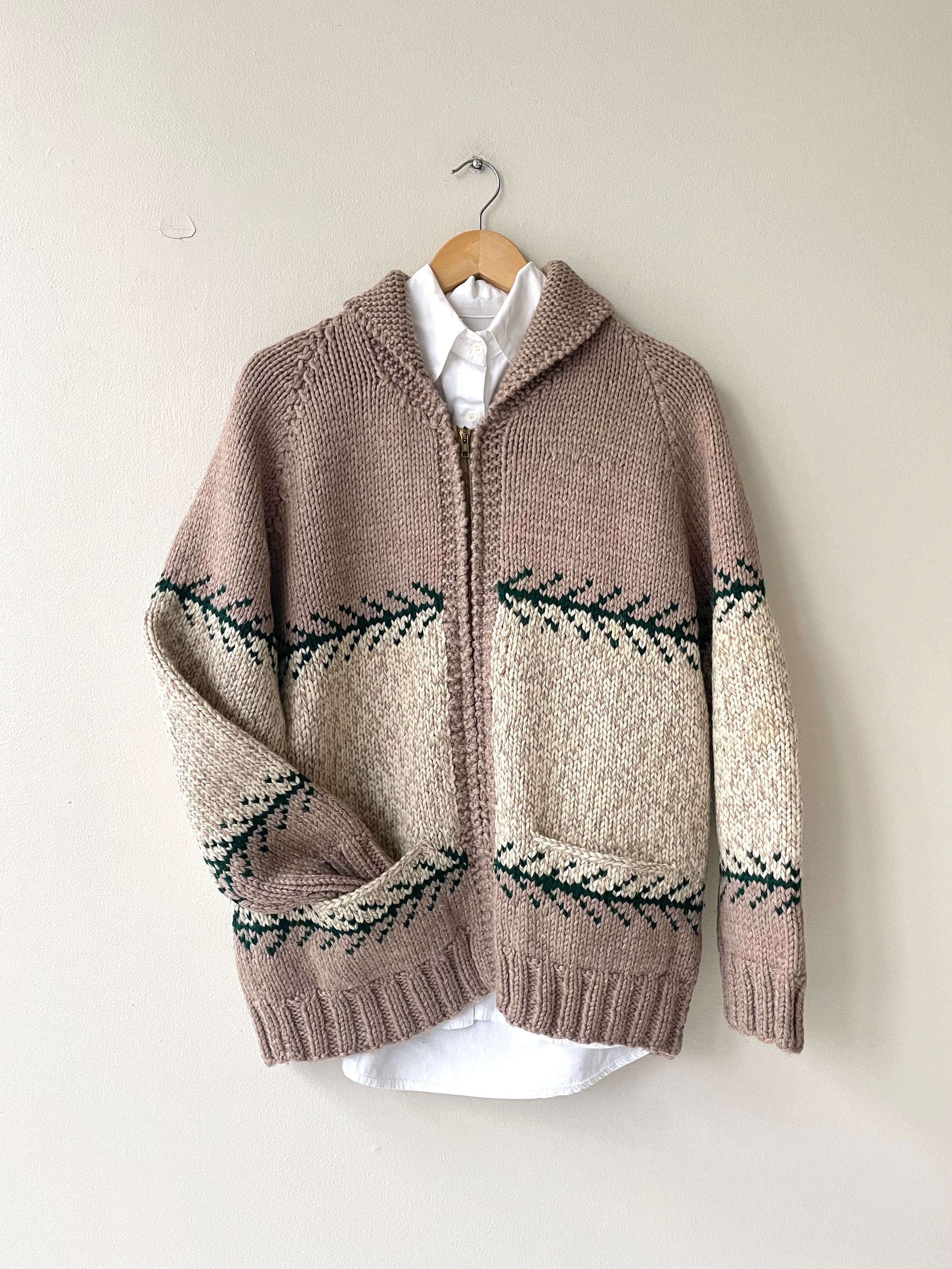 Barkthorn Wool Cowichan sweater | 1950s