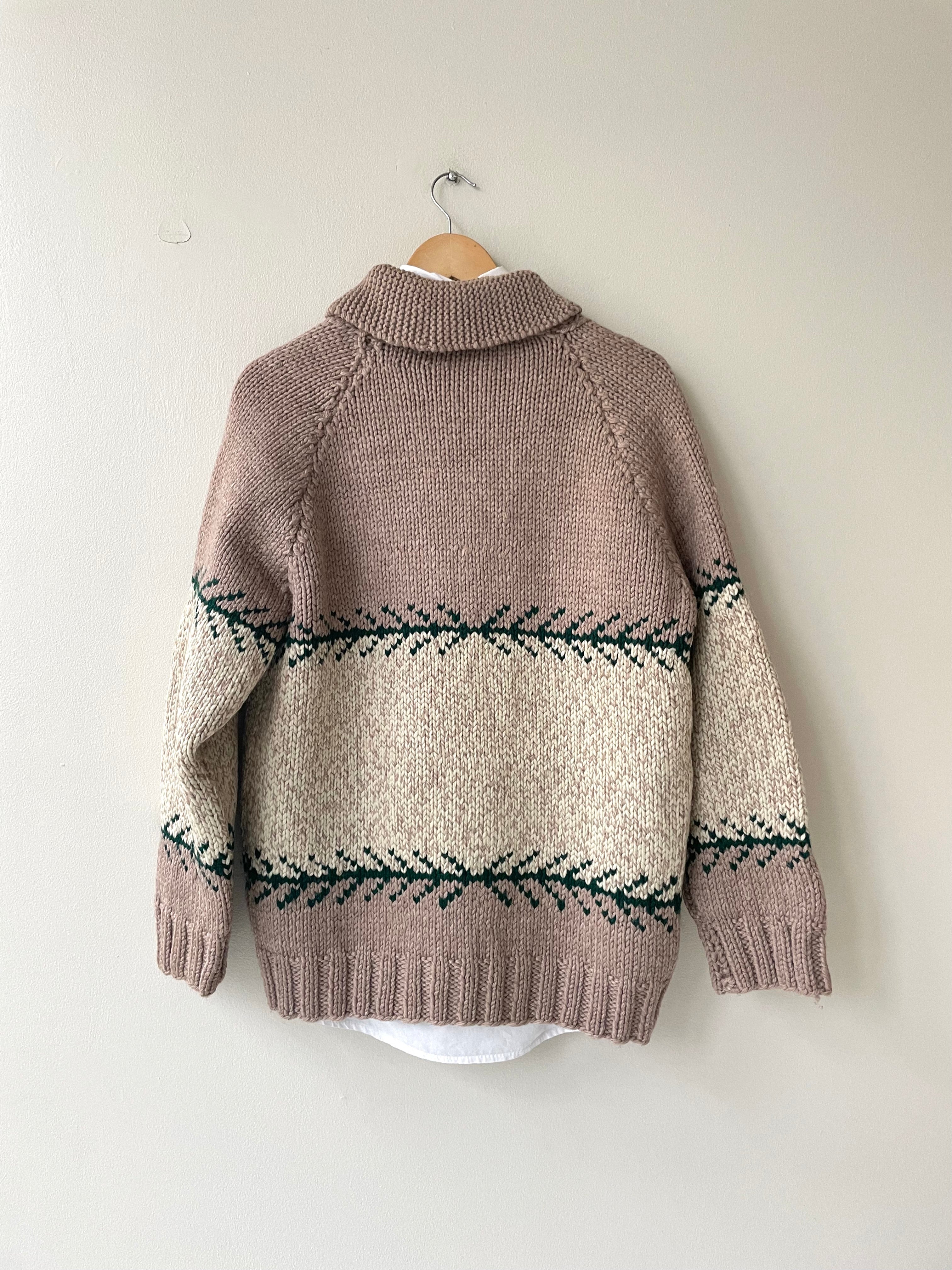 Barkthorn Wool Cowichan sweater | 1950s