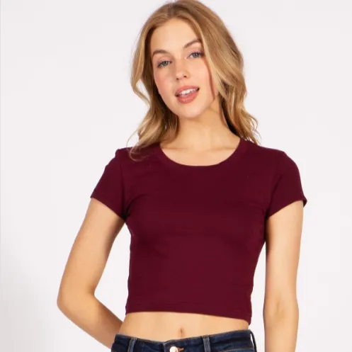 Basic Stretch Crop Top