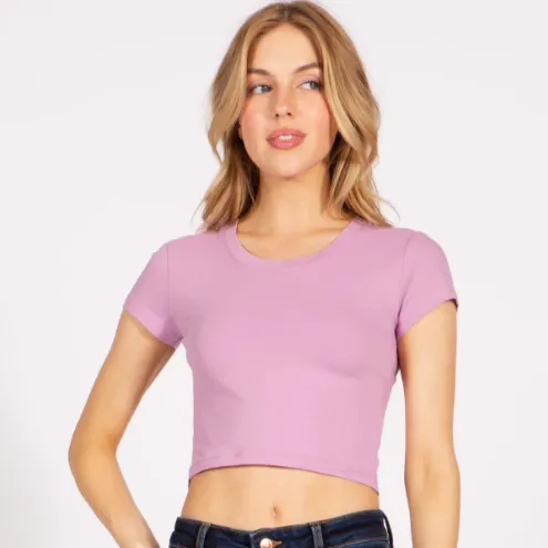 Basic Stretch Crop Top