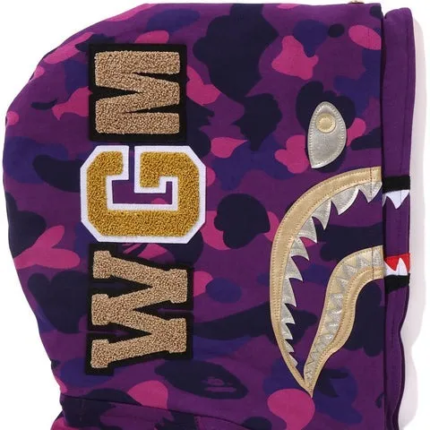 Bathing Ape camouflage long sleeves logo hoodies