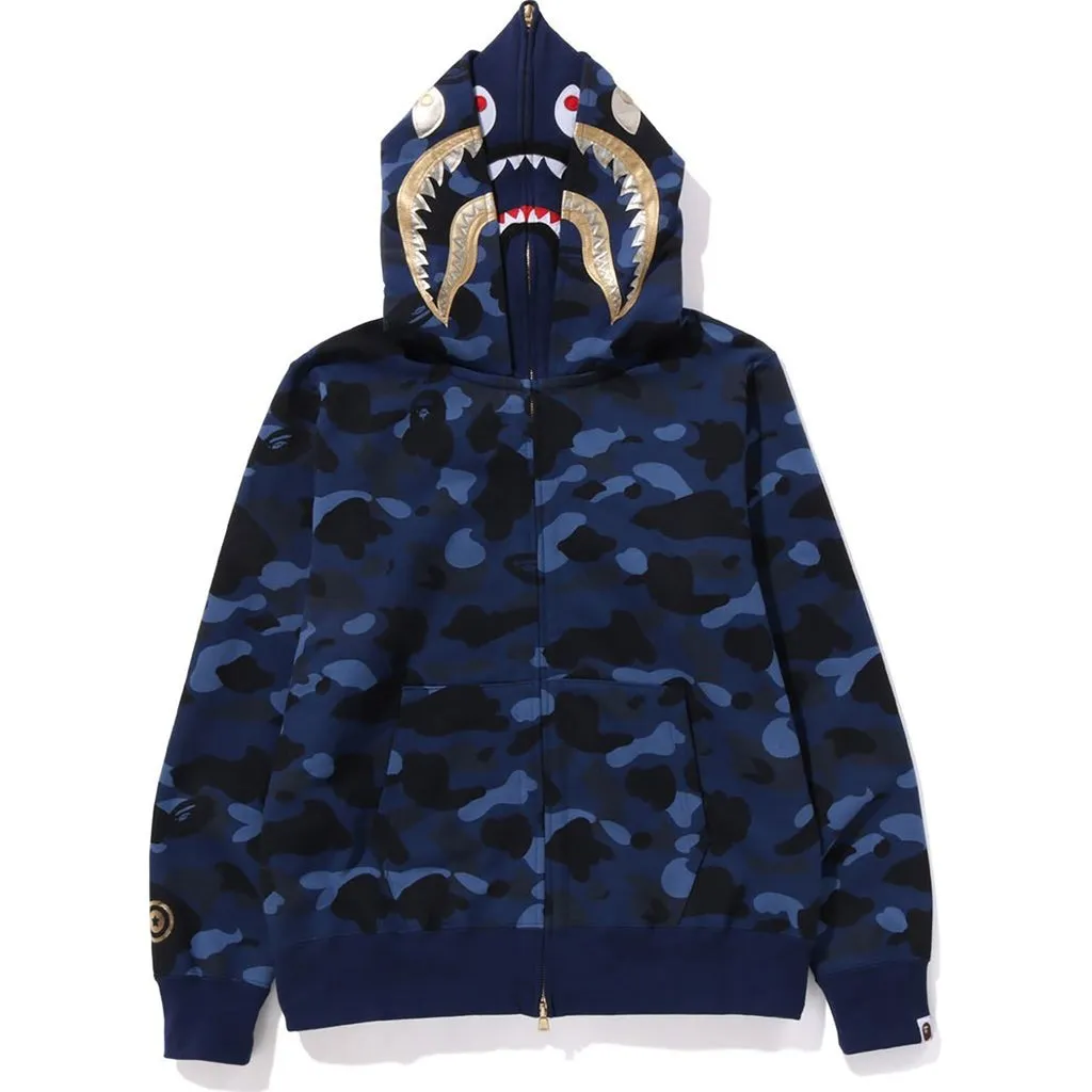 Bathing Ape camouflage long sleeves logo hoodies