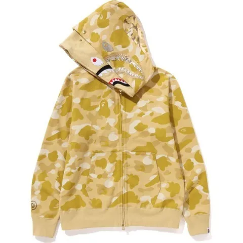 Bathing Ape camouflage long sleeves logo hoodies